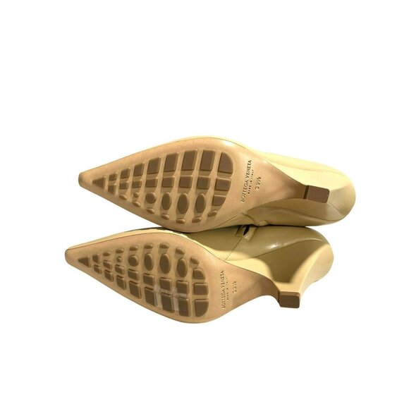 Bottega Veneta $1450  Leather Pointed Toe Wedge Heel Ankle Boots Size 9.5 NEW - Picture 6 of 11